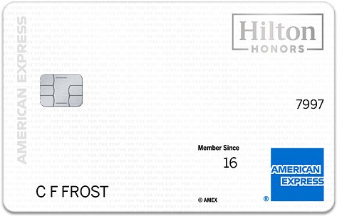 Hilton Honors American Express card