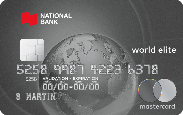 National Bank World Elite Mastercard